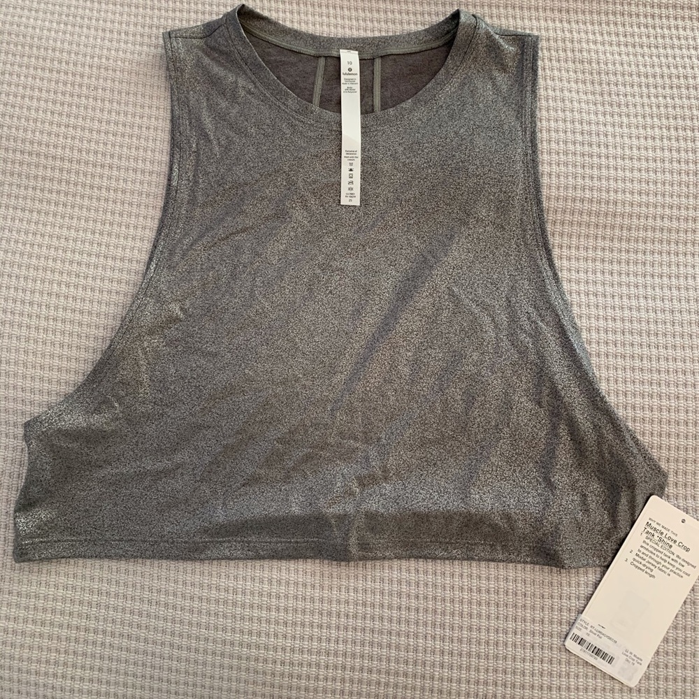 NEW! Lululemon metallic tank